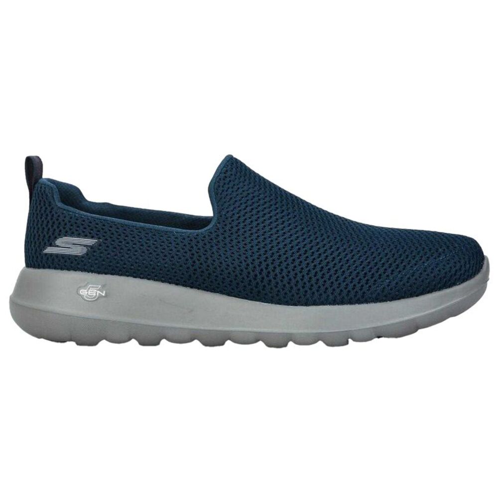 Skechers Mens Go Walk Slip-In Flat Walking Shoes / Navy